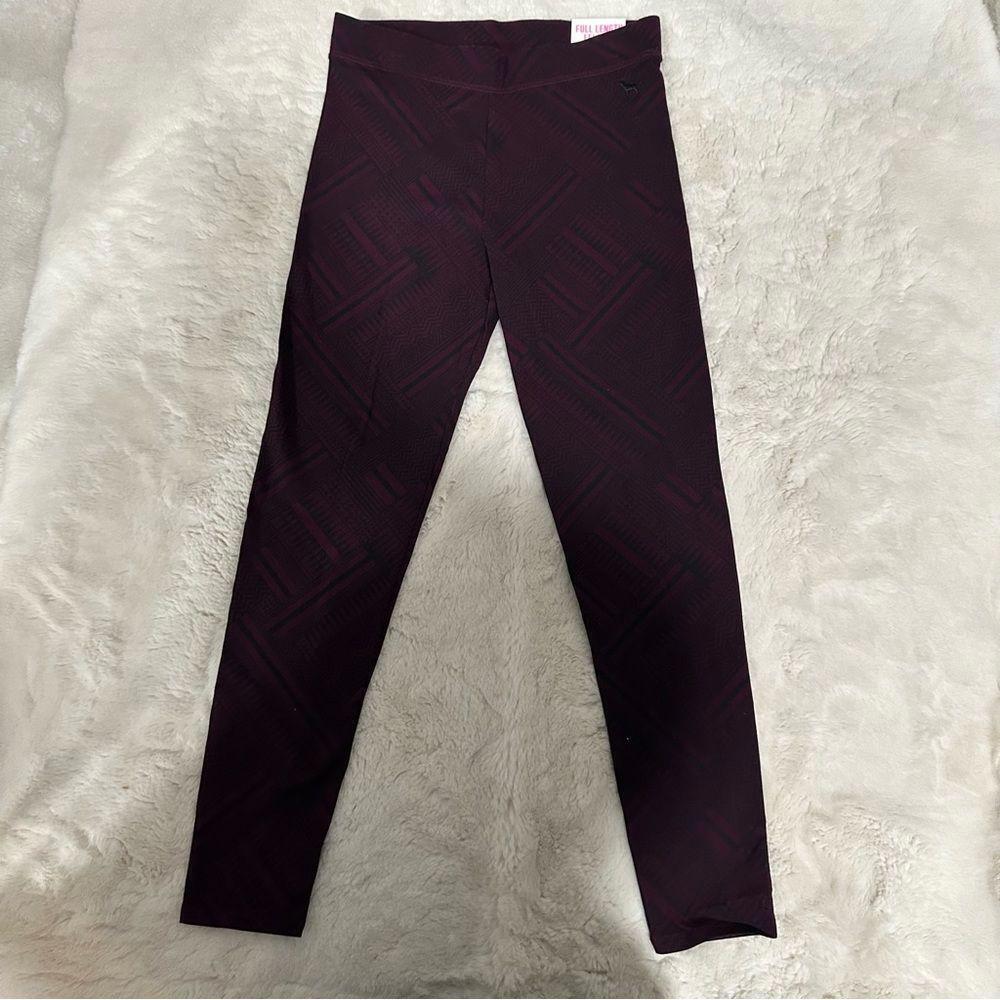 PINK patterned leggings
